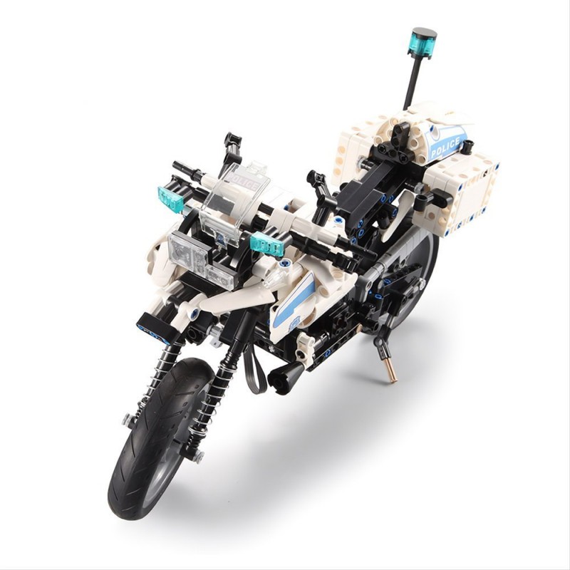 Motocicleta de politie din blocuri de constructie CADA - 539 bucati
